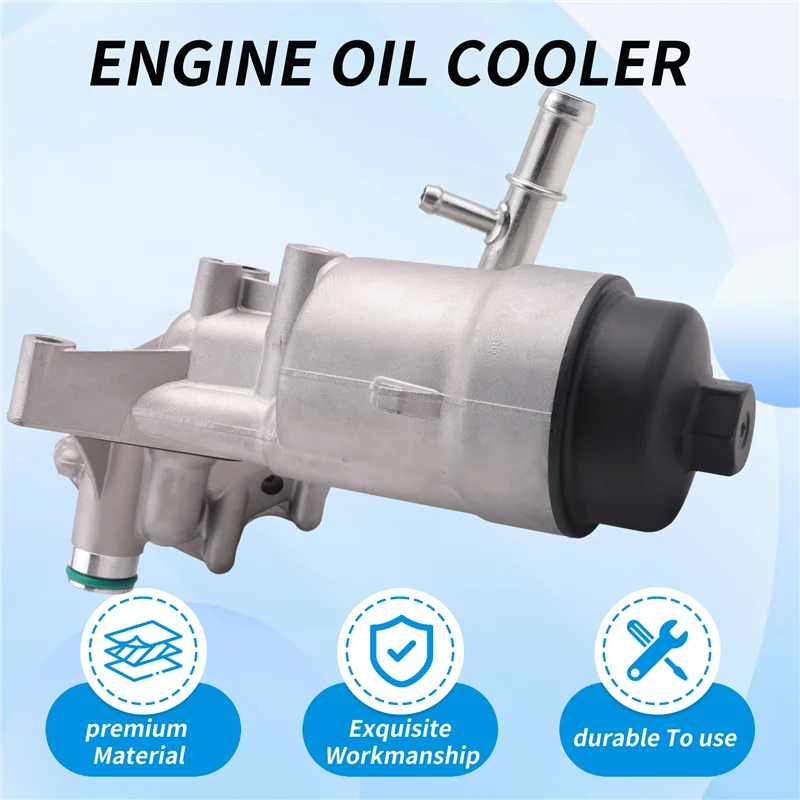 

Lasting 55566784 Engine Oil Cooler Assembly For Cruze Sonic Trax Buick Encore 1.4 Turbo 2011-2020 55565338 55353325 55596898