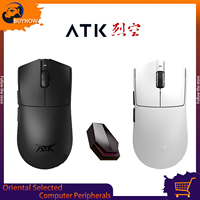 Atk Blazing Sky X1 Wireless Mouse Paw3950 Sensor Nordic 52840 Chip 8k Fps Gaming Mouse Smartspeed Wireless Lightweight Customize