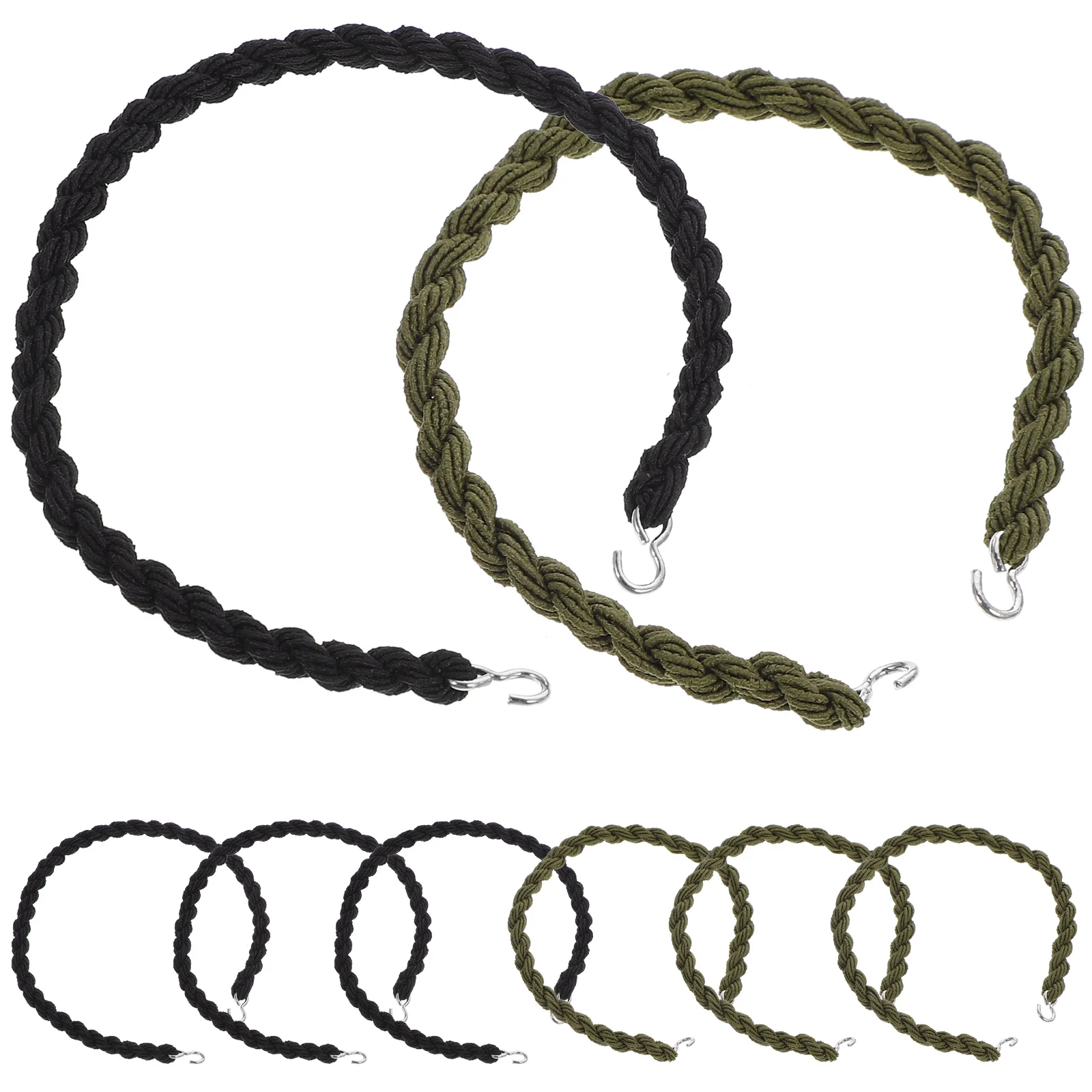 8 Pcs Outdoor Boot Straps Professional Elastic Rope Supplies Camping Bands Boots Lightweight Ropes