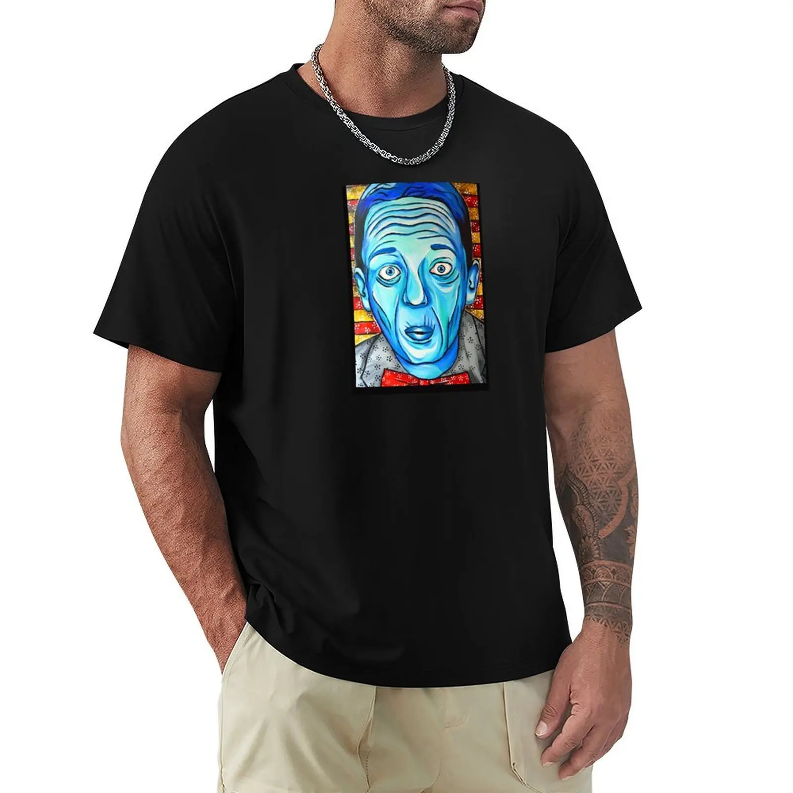 

Stomach in KNOTTS T-Shirt Soft Basic Cotton Short Sleeve Tee