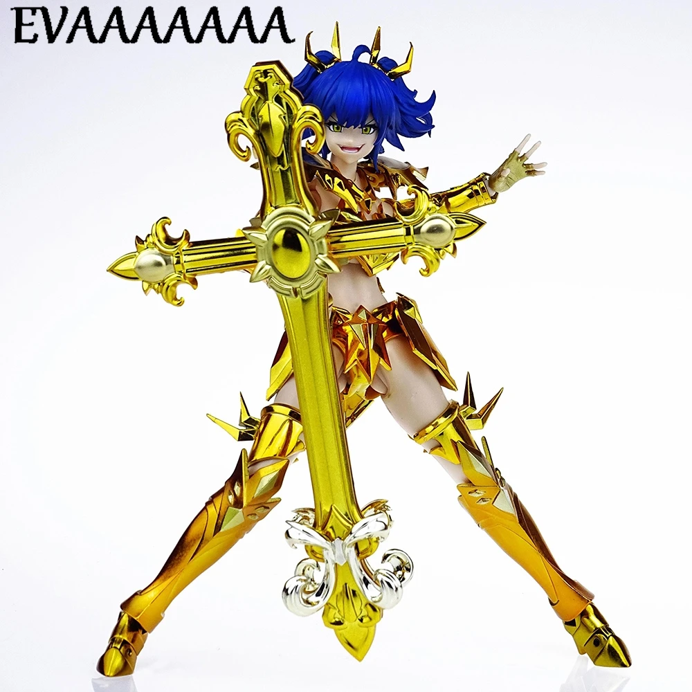 Grandes juguetes Saint Seiya Mito Tela Cáncer Pamela Contrato Santo Santos Femeninos Caballeros del Zodíaco Figura de acción Modelo Saint GT