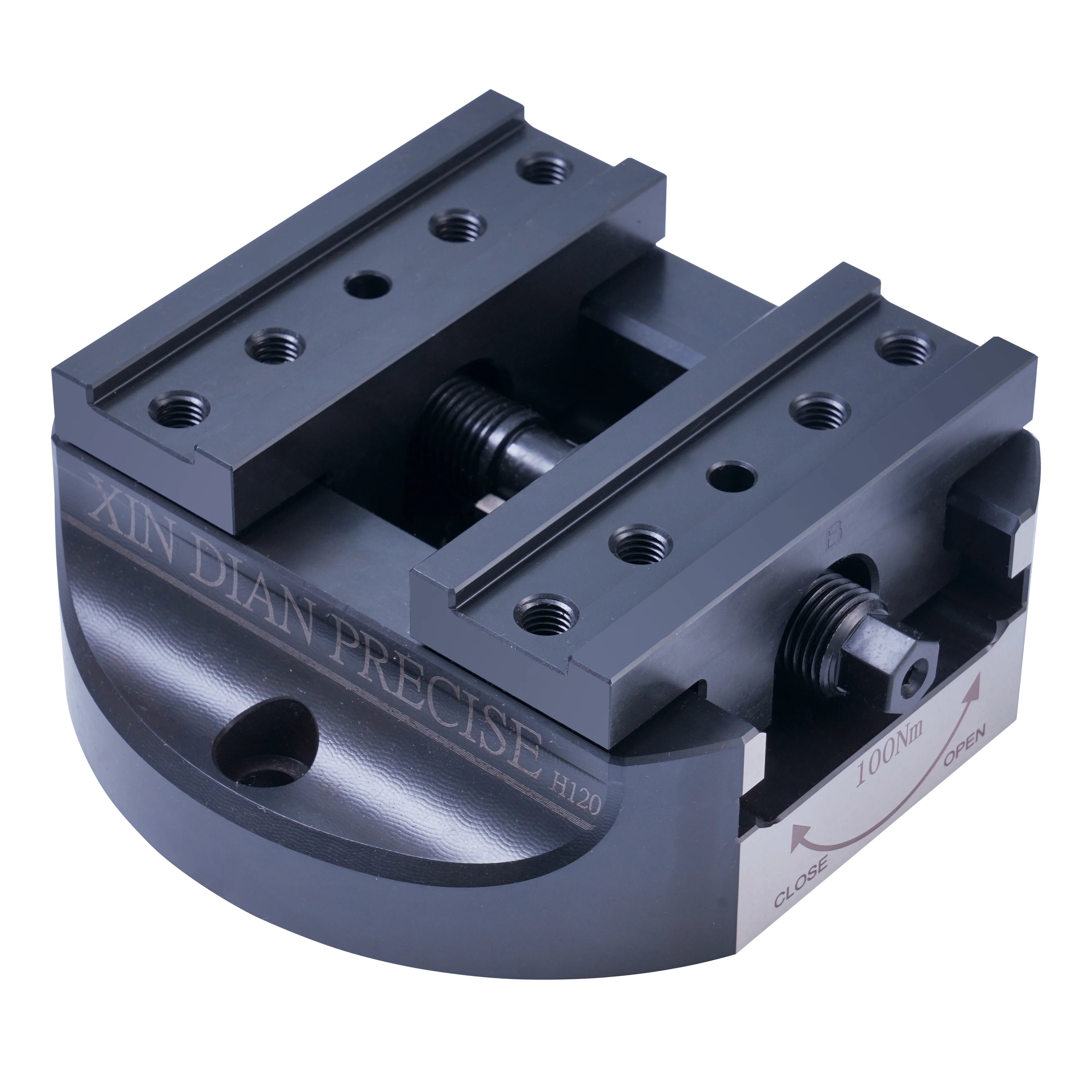 CNC Self-centering Vise Five-axis Precision Fixture Can Be Installed With Special-shaped Soft Jaw Mechanical Parts Processing