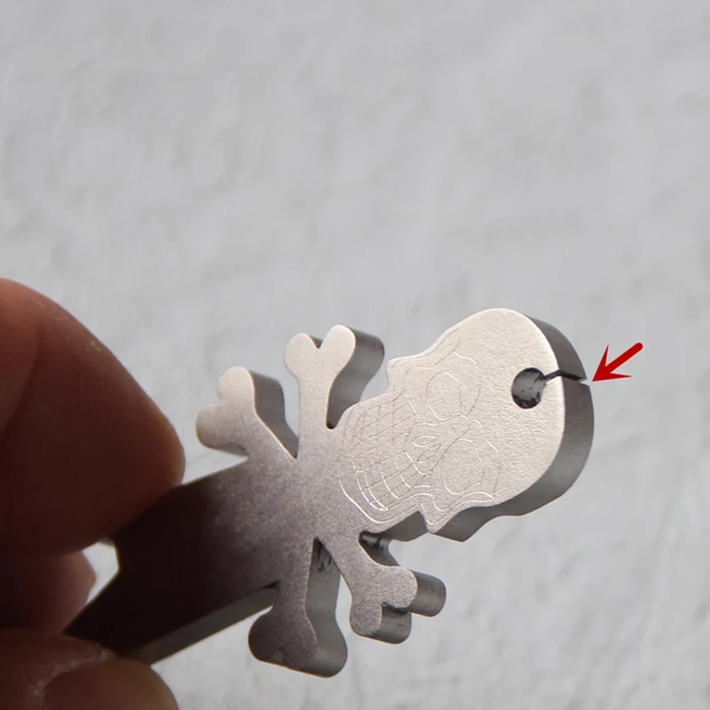 Strumento apribottiglie multifunzionale con barra di leva multifunzionale in lega di titanio EDC portatile per esterni