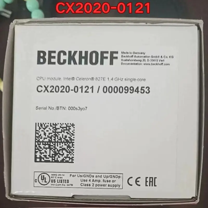 New PLC module CX2020-0121 Need to negotiate