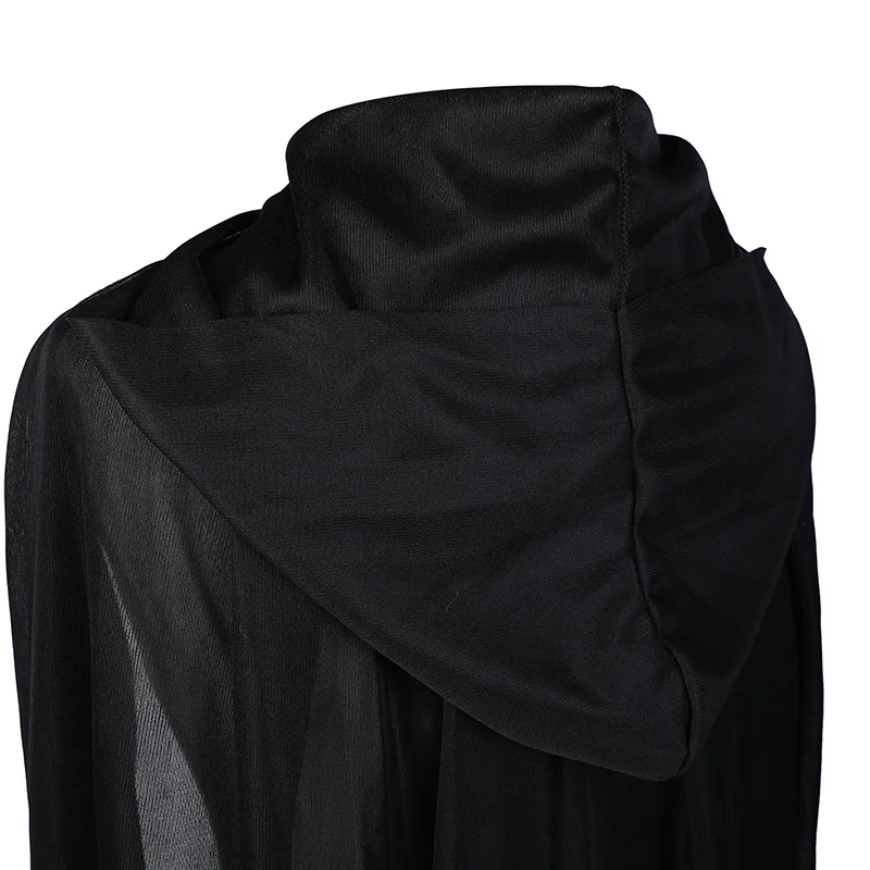 عباءة الهالوين عباءة الموت الأسود الساحرة الشيطان التأثيرية الدعائم زي مصاص الدماء 2025 لوازم تزيين حفلات الهالوين السعيدة #5