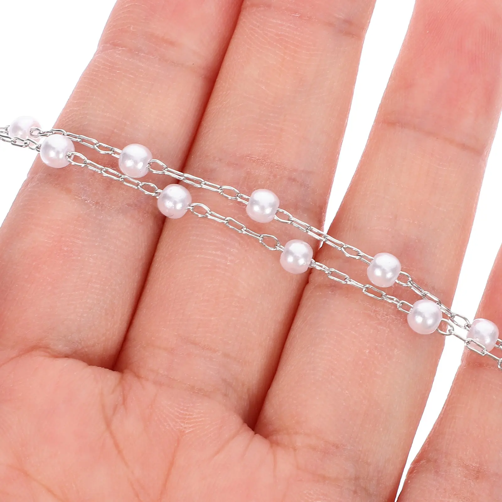 Alloy Earphone Anti-Lost Hanging Rope Strong Lightweight Chain for Wireless Earphones Anti-Slip Eyeglass Chain Daily Fashion
