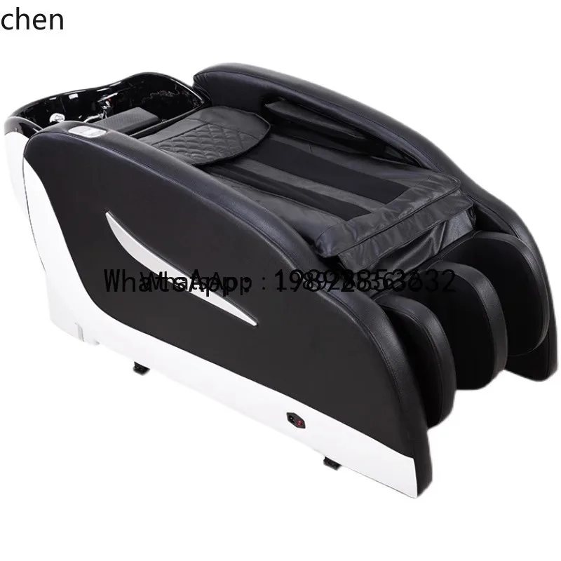 

AA Automatic intelligent massage shampoo bed barber shop electric head treatment bed water circulation fumigation beauty salon