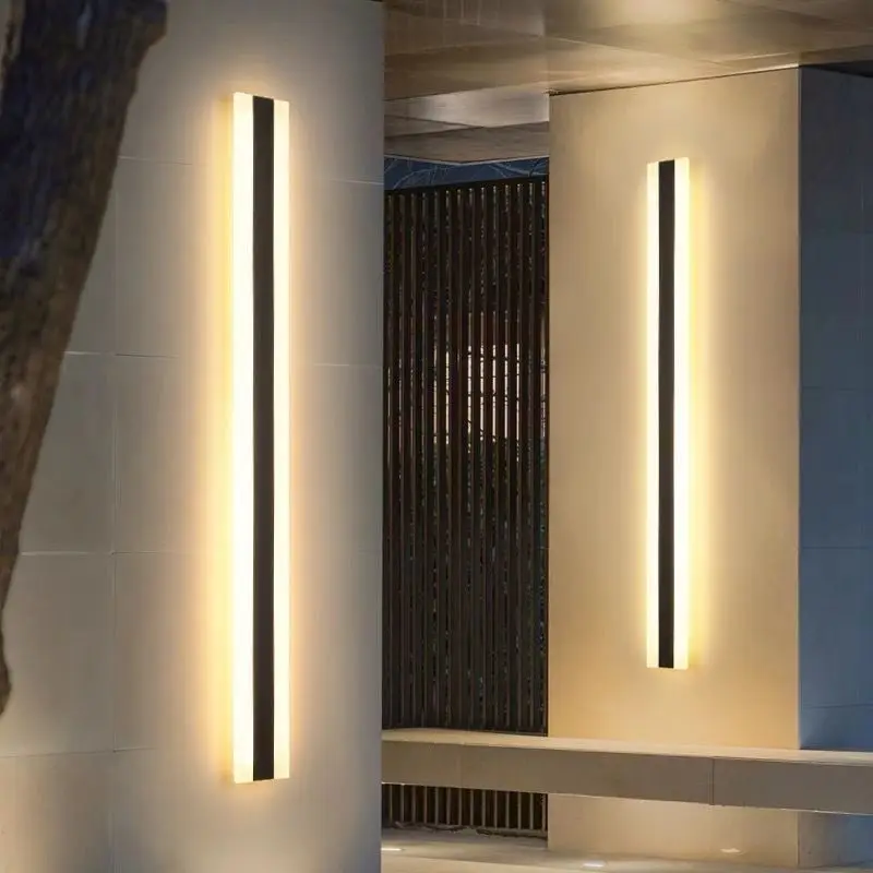 

LED Outdoor Wall Light Modern Waterproof IP65 villa Porch Garden patio exterio Wall Lamp Rainproof in front of garage door Lamp