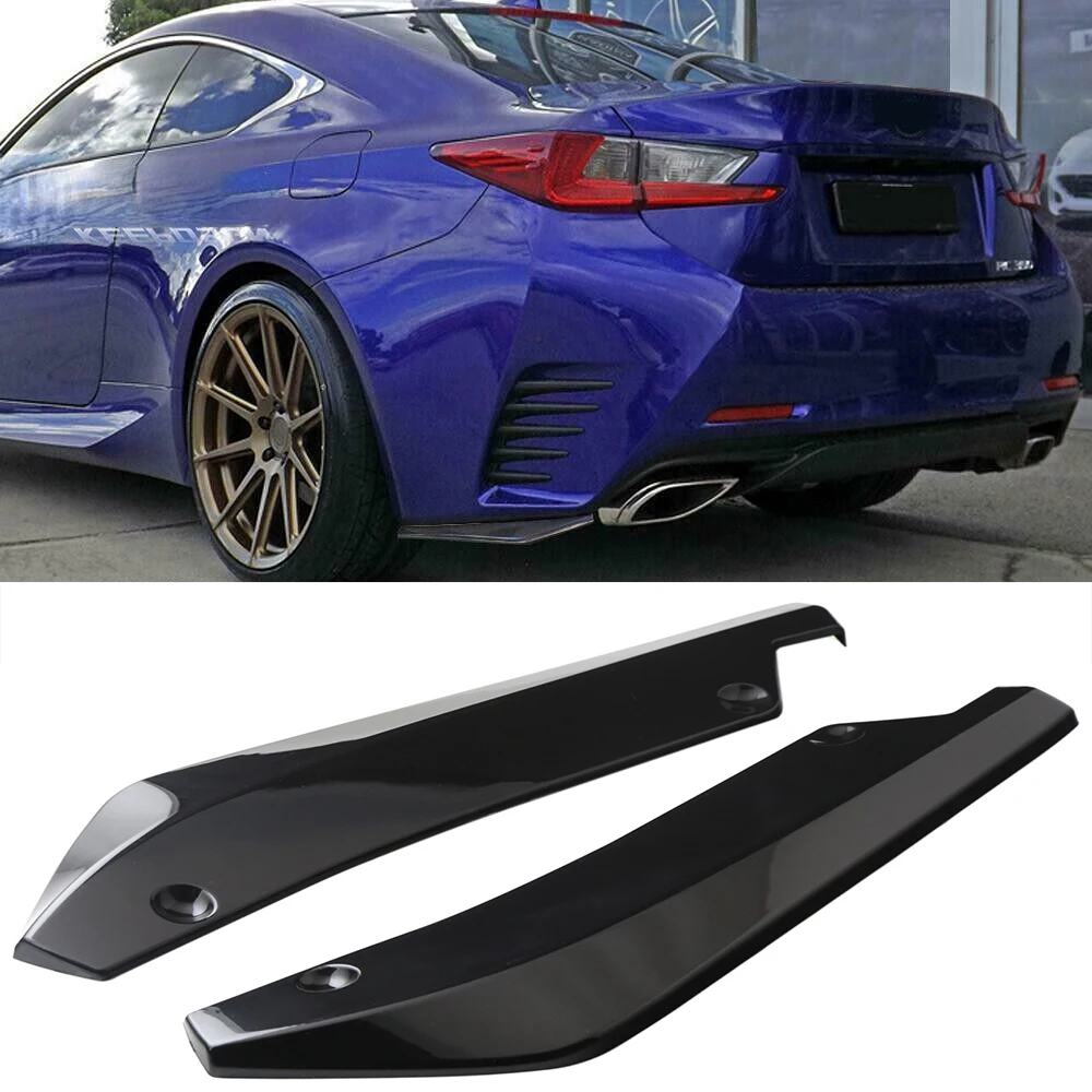 

LAICY For Lexus RC350 IS200 250 350 Car Rear Bumper Splitter Diffuser Canard Wrap Spoiler Side Fender Skirt Lip Chin Body Kit