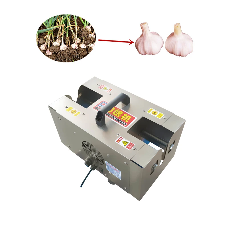 

Small Garlic Stem and Root Cutting Machine/Garlic Root Cutter/ Removing Garlic Root and Sprout Machine Price