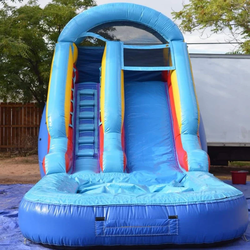 

Good Quality And Cheap Inflatable Toys Water Park Popular Inflatable Pool With Slide For Adults And Children