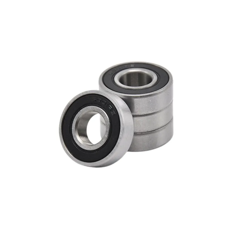 2pcs 6001RS Motor Grade Cover Sealed Deep Groove Ball Miniature Bearing 6001-RS 12*28*8mm 12x28x8 52100 Chrome Steel