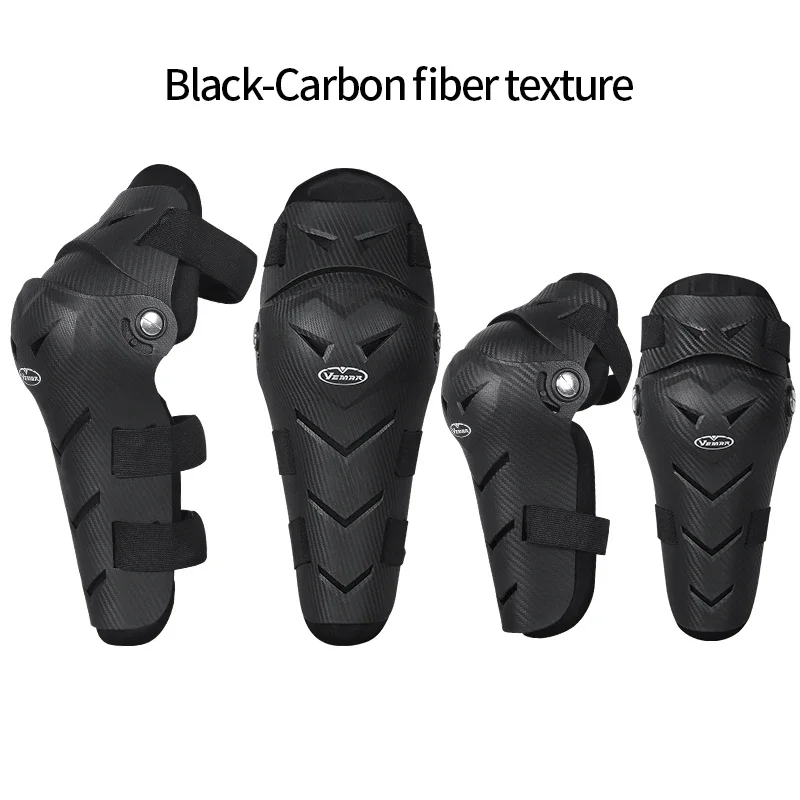 4Pcs New VEMAR Riding Knee Brace Elbow Pads Cheap Moto Motocross Elbow Protection Motorcycle Accessories Knee Protector