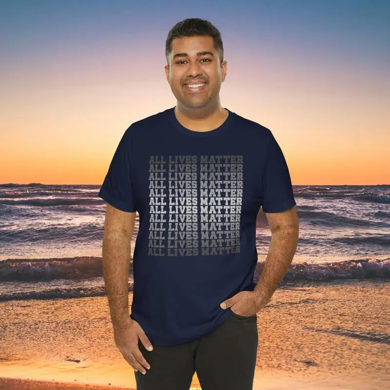 تي شيرت All Lives Matter Equality and Unity لفعال العدالة الاجتماعية #1