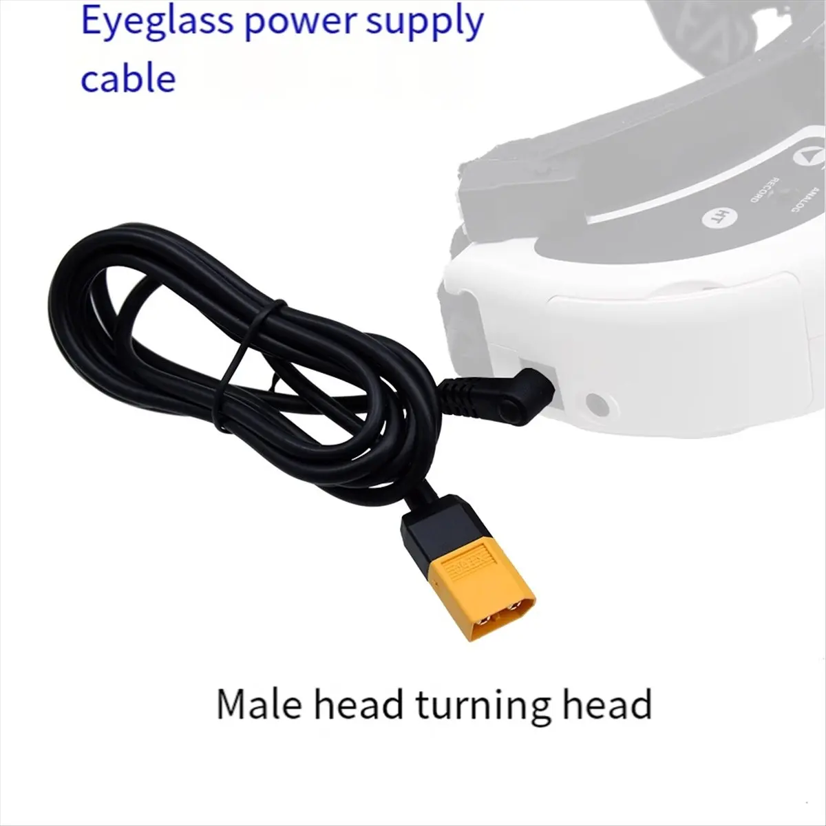 (A23G) For SpeedyBee Goggles BEC Cable for DJI V2 Glasses, 3S-6S Input, Enhanced Power Stability