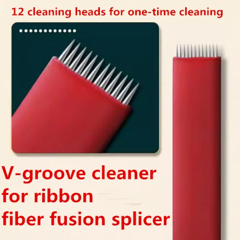 Sumitomo T-71M12 T-81M12 72M12 82M12 Fujikura FSM-60R 70R 88R 50R 18R ribbon fiber fusion splicer V-groove cleaner