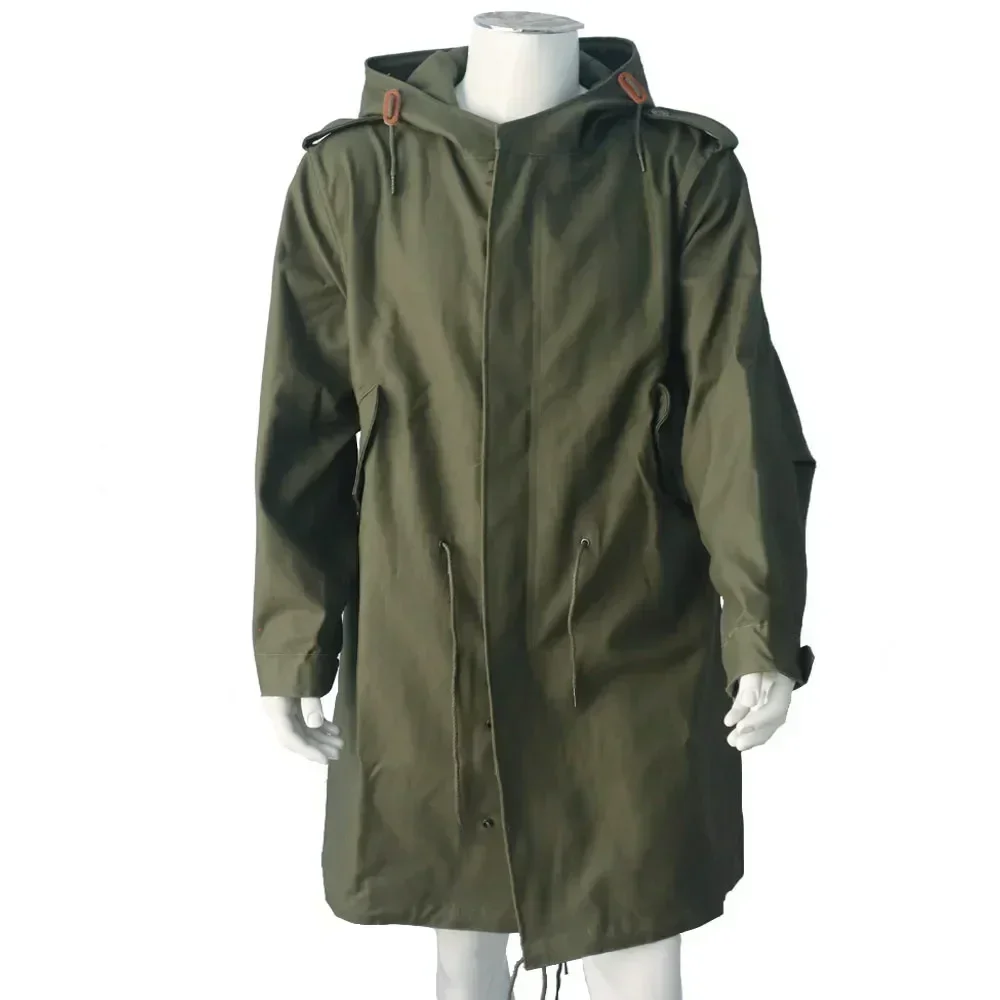 

WW2 M51 Soldier Windproof Jacket Loose Casual Training Vintage Sports M51 Fishtail Coat Trench Coat Jacket