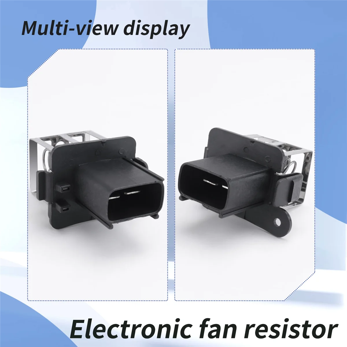 พัดลมอิเล็กทรอนิกส์โมดูลรถ Cooling โมดูลควบคุมความเร็วความต้านทาน Controller สําหรับ Ford Fiesta 2015 8V5 18L 603AA