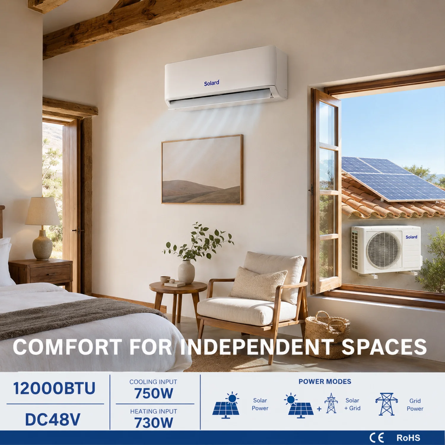 Hybrid Solar Air Conditioner 1 - Hybrid Solar Inverter review and price