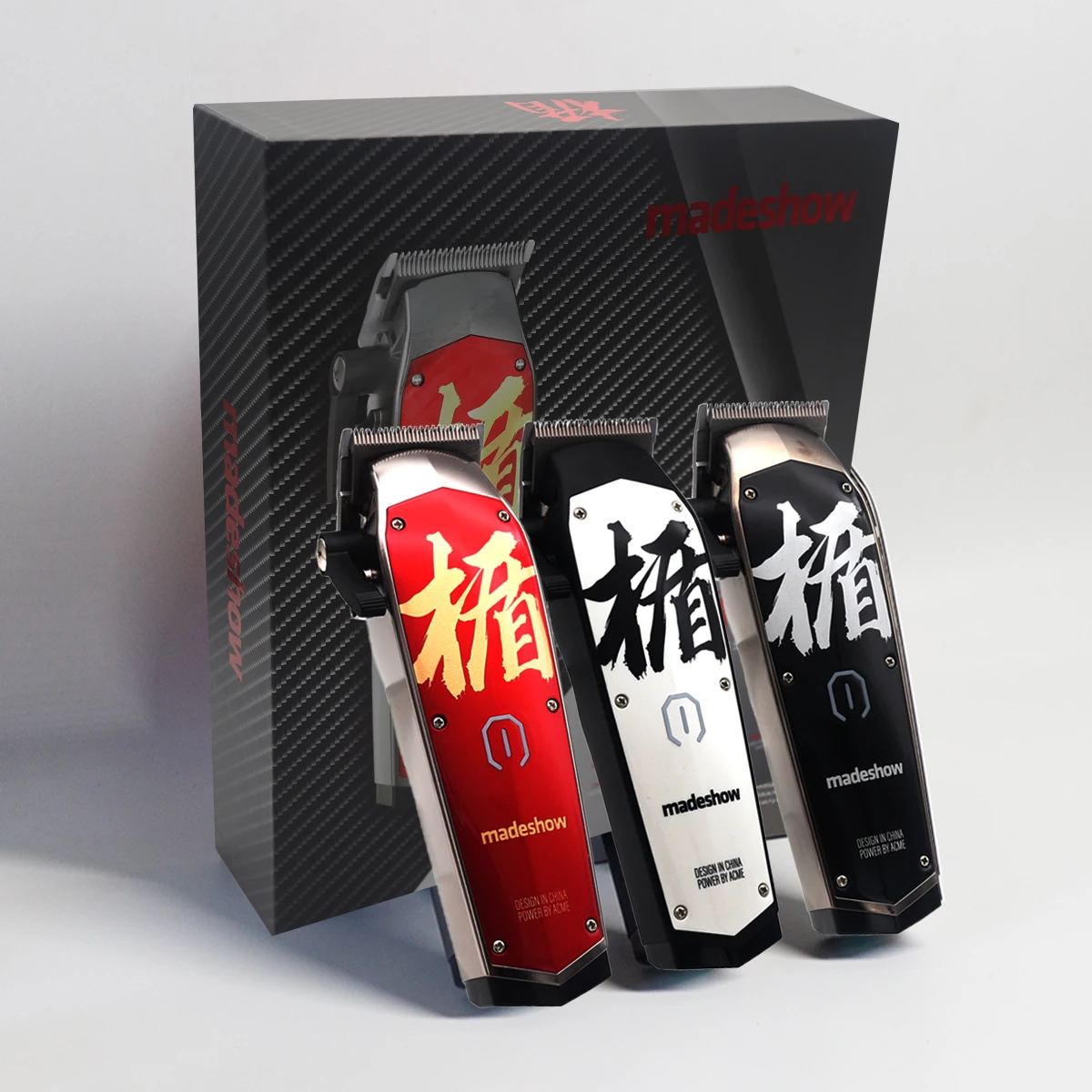 

MADESHOW D6 M10 +M11Hair Clippers kit ,Professional Barber Clippers & Trimmer Set,Cordless Hair Clippers for Barbers Haircut Kit
