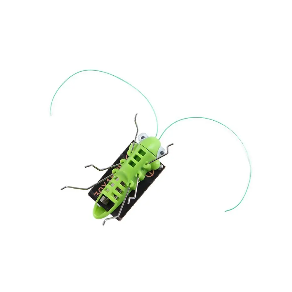 Mini juguete educativo para bebés, saltamontes Solar, energía Solar, Cricket, energía Solar, insectos, saltamontes de energía Solar