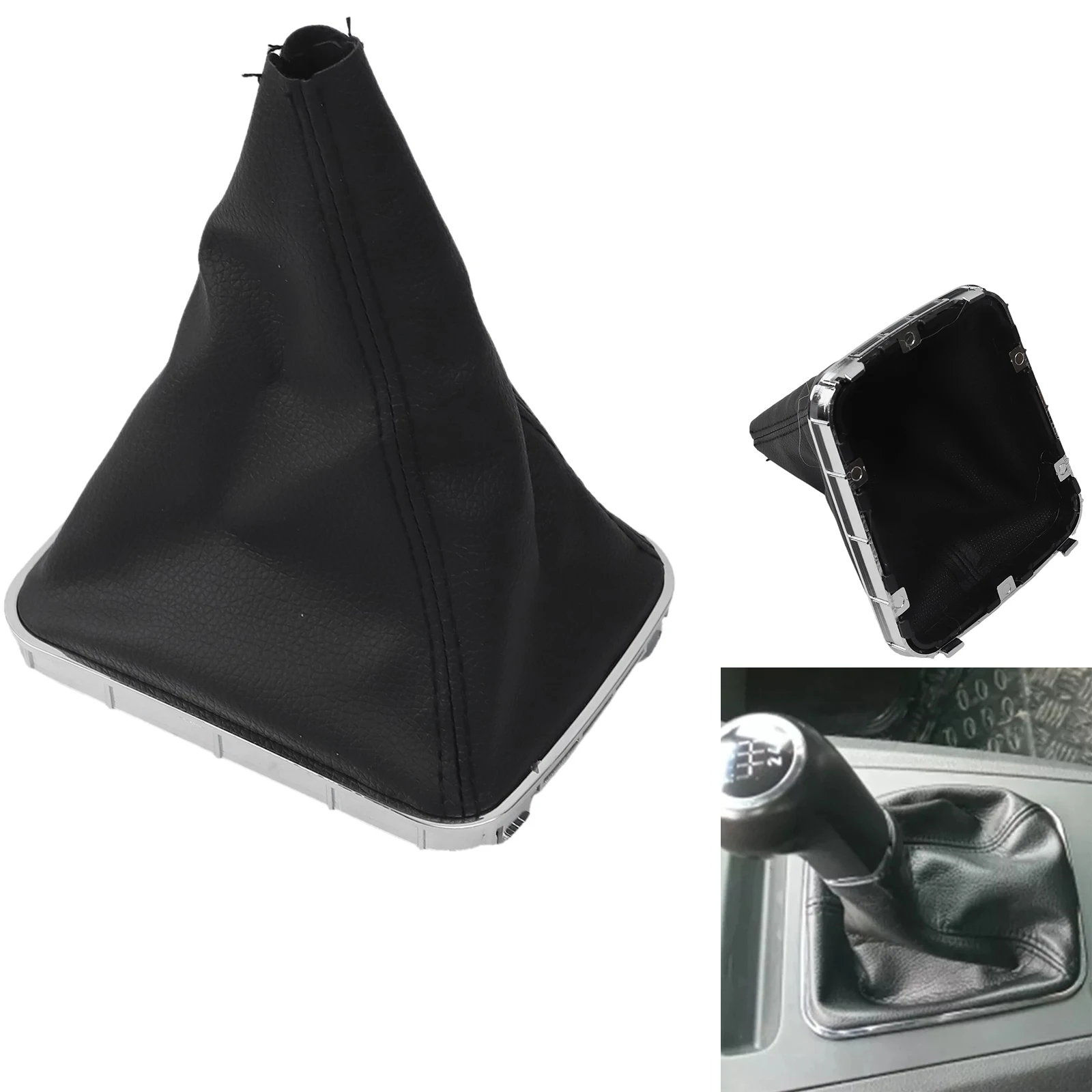 ترقية غطاء غبار ناقل الحركة من الجلد الأسود والعتاد الجراب التمهيد ABS المواد البلاستيكية قبضة مريحة سهلة التركيب