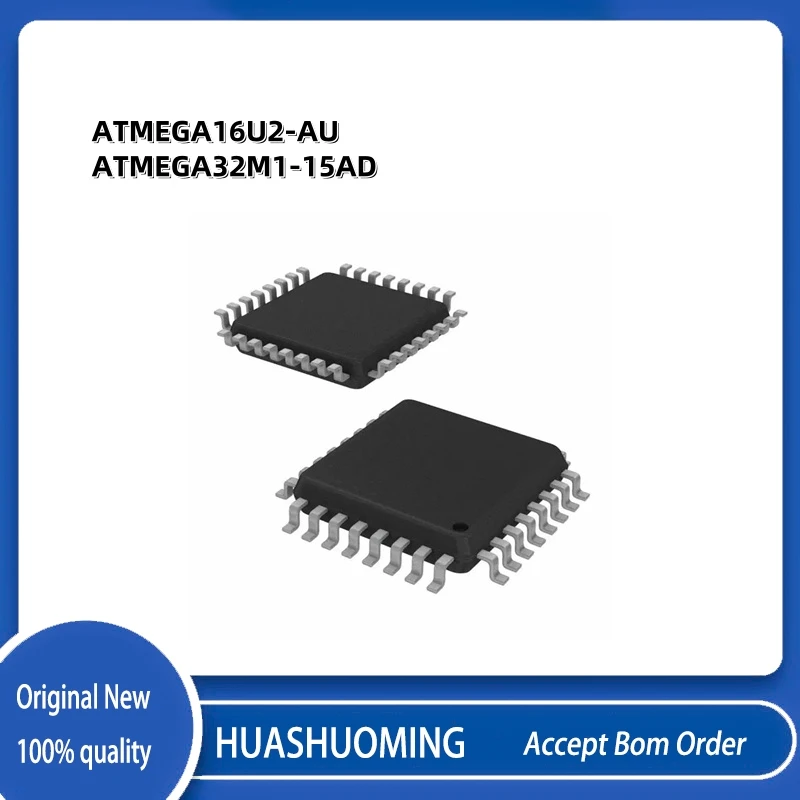 5Pcs/Lot  ATMEGA16U2-AU   ATMEGA32M1-15AD  ATMEGA16U2  ATMEGA32M1   ATMEGA16     ATMEGA32 TQFP44