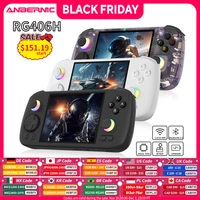 Consola de juegos portátil ANBERNIC RG 406H, pantalla multitáctil IPS de 4 "", Android 13, reproductores de videojuegos Retro RG406H, compatible con actualización FOTA