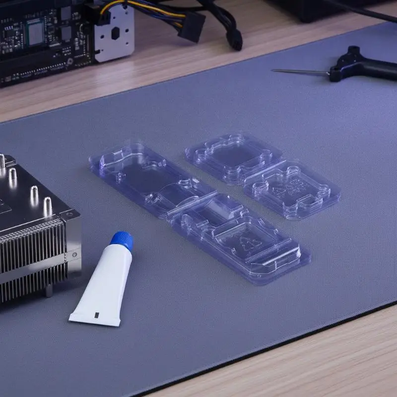 10 pièces, boîte de protection pour processeur, support pour CPU, étui de transport et de rangement pour 754 905 938 939 AM2 AM3 FM1 FM2