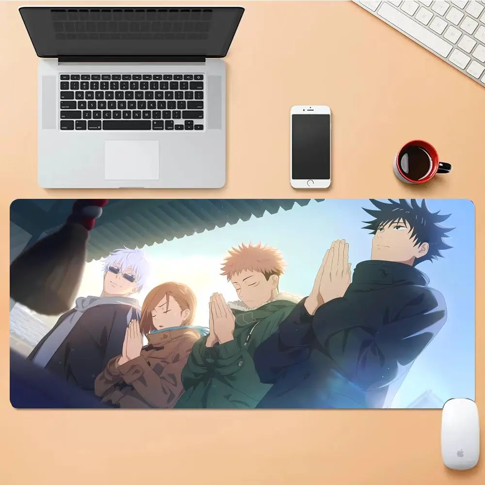 Tokyo Jujutsu High First-Years (Gojo's Class) Mouse Pad Desk Mouse Pad Cute HD Desk Pad Extended Gaming Keyboard Mats Gamer Mat