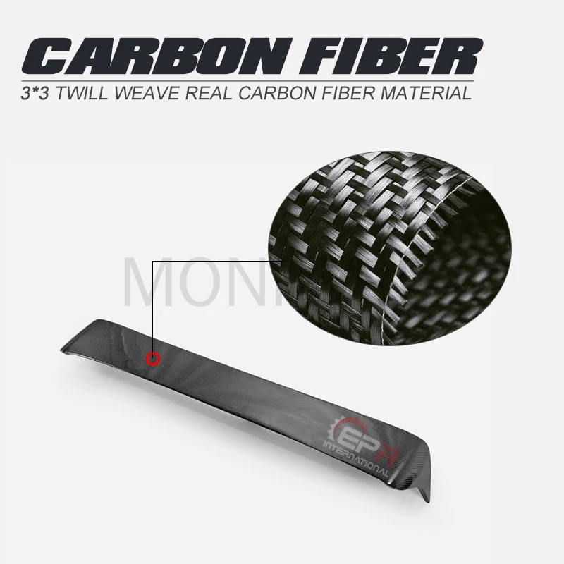 Car-styling For Nissan S14 Silvia FRP Fiber Glass Unpainted Car Roof Spoiler Rear Window Wing