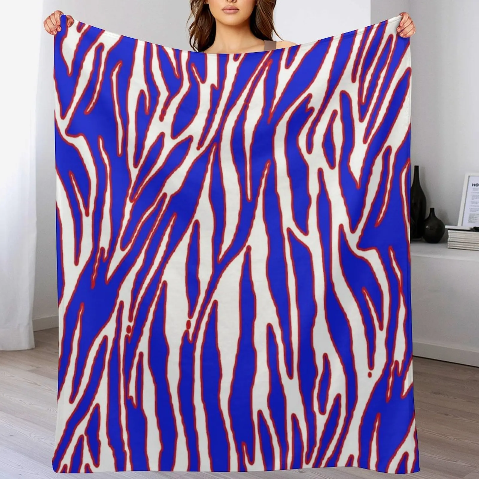 Zuba print Pattern Throw Blanket Luxury St Single Flannels Shaggy Blankets