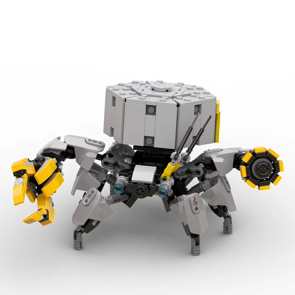 

MOC Horizon Zero Dawned Shell Walker Wide-headed beast bricks building blocks Game Action Figure Mech Monster Dragon Toys Gifts