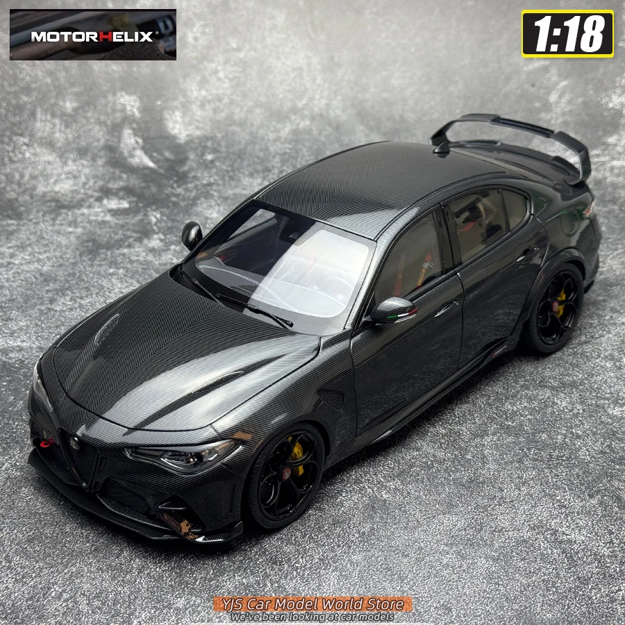 MOTORHELIX Alfa Romeo Giulia 1/18モデルミニカー MOTORHELIX 1/18 scale New Alfa Romeo Giulia GTAm Car model Metal