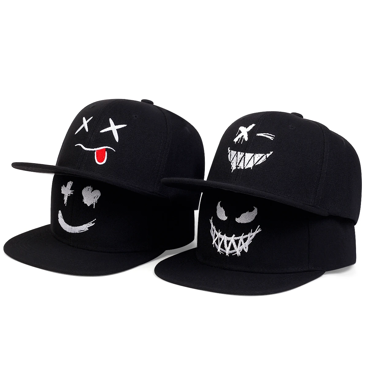 Czapka męska Hip Hop spersonalizowana haftowana czapka z daszkiem regulowana bawełniana czapka typu snapback wiosna lato na zewnątrz kapelusz