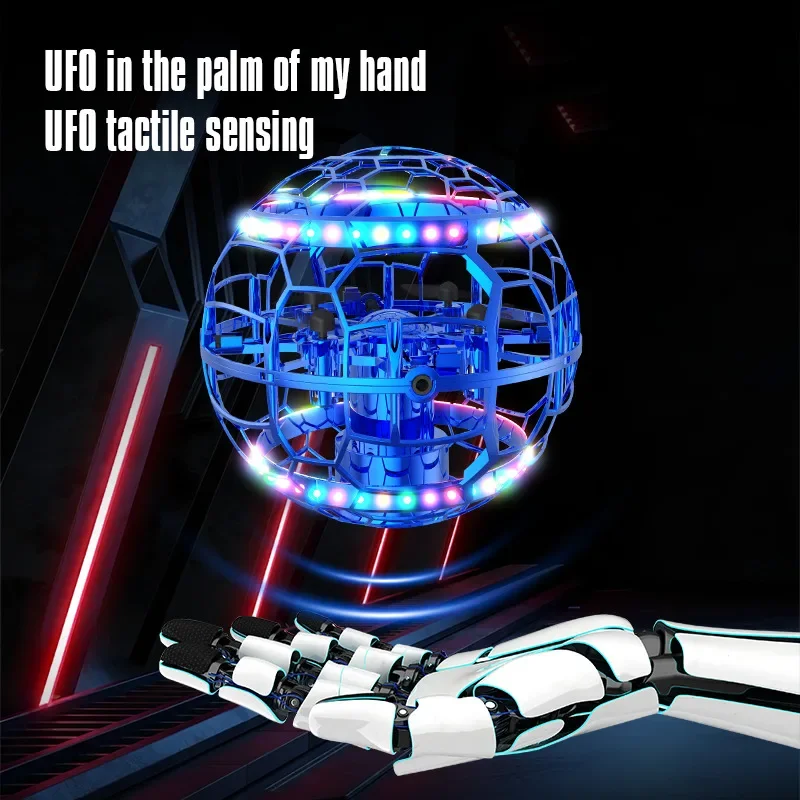 Q8 RC Fliegender Ball Drohnen Spielzeug Schwebender Ball Fliegender Ball Spielzeug Fliegender Spinner Kindergeburtstag Geburtstagsgeschenk