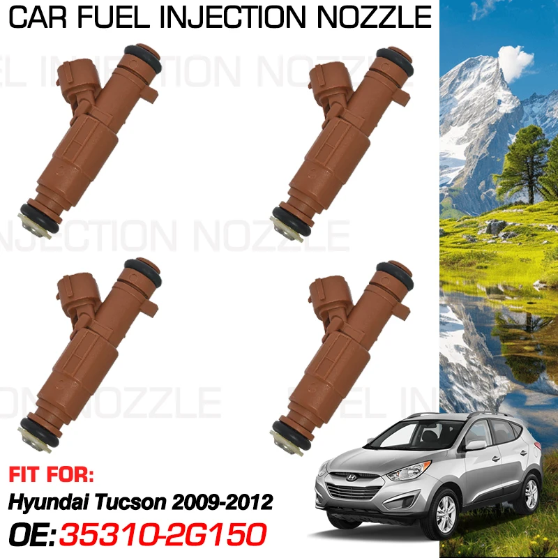 

Car Fuel Injectors Nozzle Injection For Hyundai Tucson LM Hyundai ix35 Hyundai Tucson ix 2009-2012 2011 2010 Parts 35310-2G150