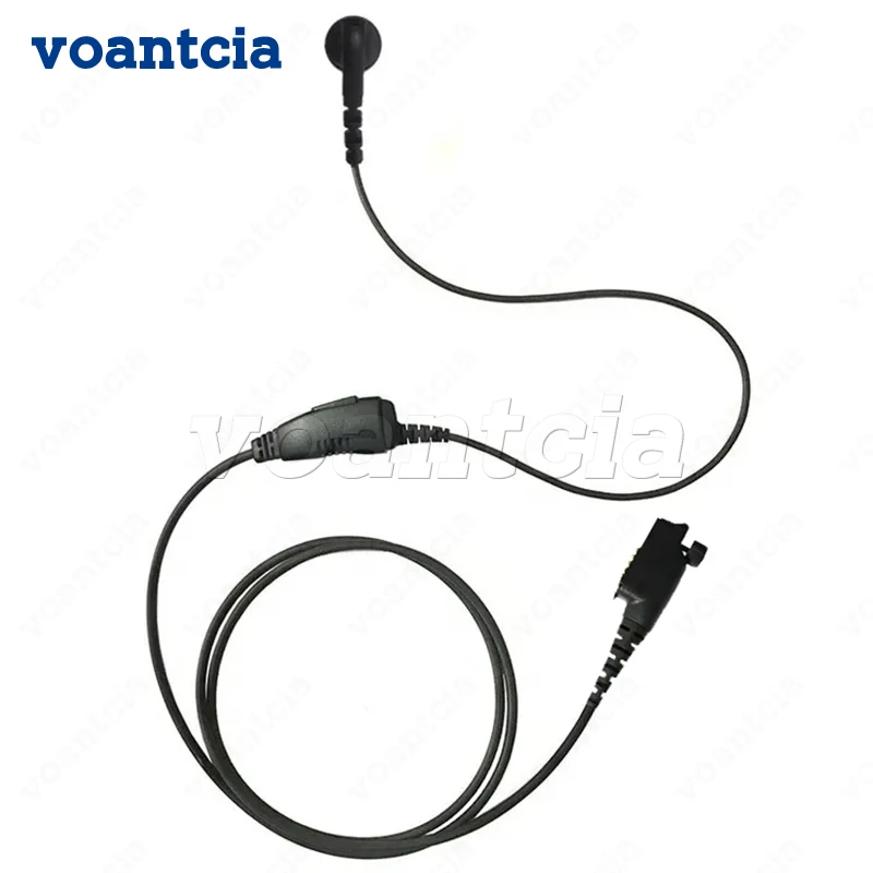 10Pcs Ear Bud Earphone Earpiece Headset Speaker Mic PTT for Airbus EADS THR8 TH1N TETRA Radio