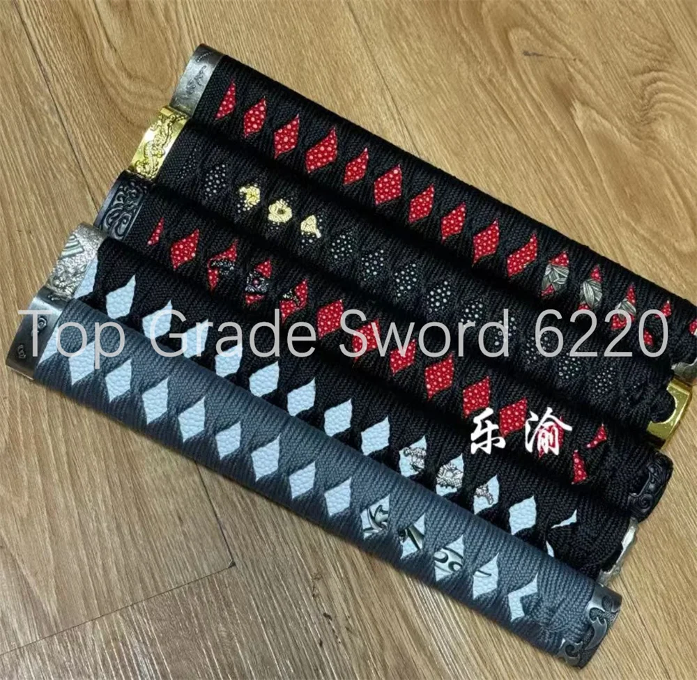 Very Good Sword Parts 26cm Handle Tsuka Hilt Alloy Fuchi Kashira Menuki For Japan Real Japanese Samurai Katana Fittings New