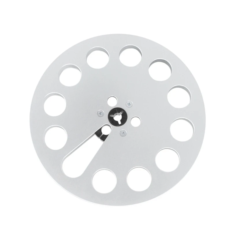 우수한 테이프 수송을 위한 11개의 구멍이 있는 정밀하게 제작된 7인치 알루미늄 빈 릴