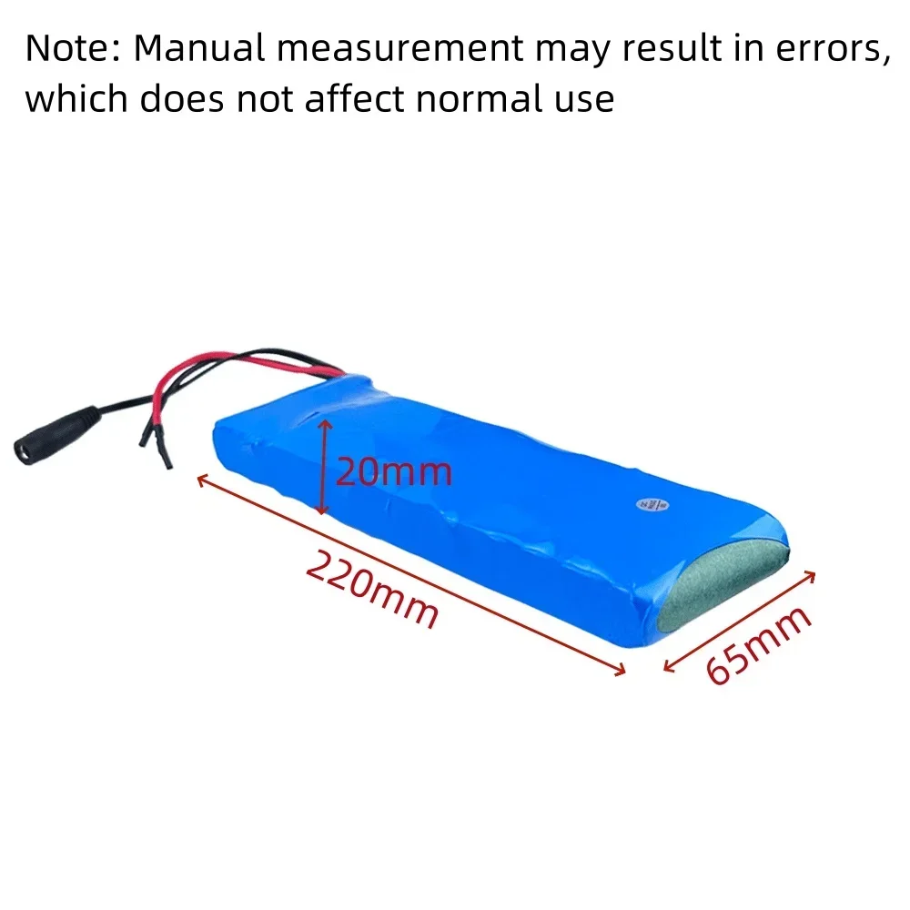 6S2P 18650 25.2V 6800mAh Lithium Battery Pack , BMS bicycle battery +25.2V 2A Charger