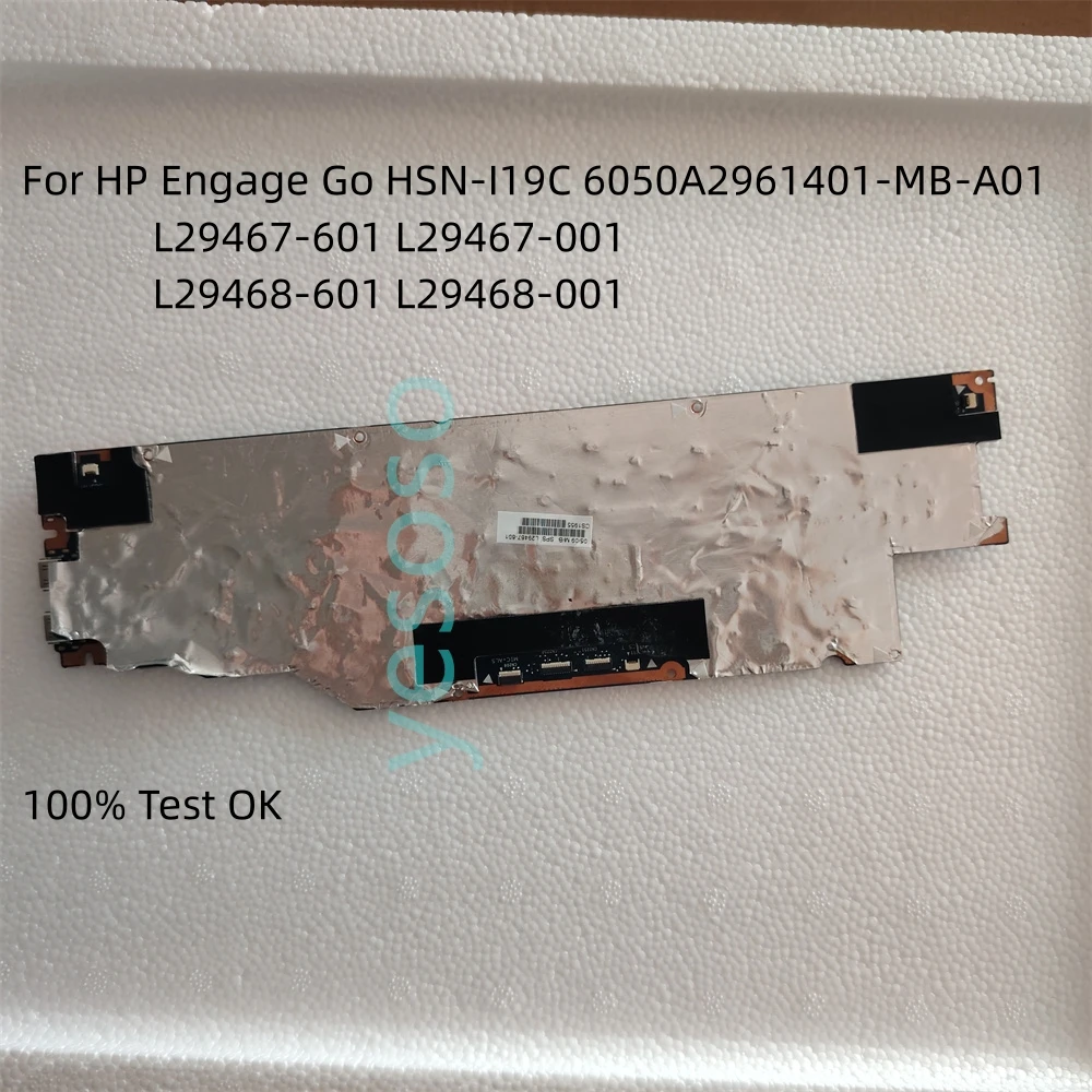 

L29467-601 L29467-001 L29468-601 L29468-001 For HP Engage Go HSN-I19C Laptop Motherboard 6050A2961401-MB-A01 M3-7Y30 I5-7Y57