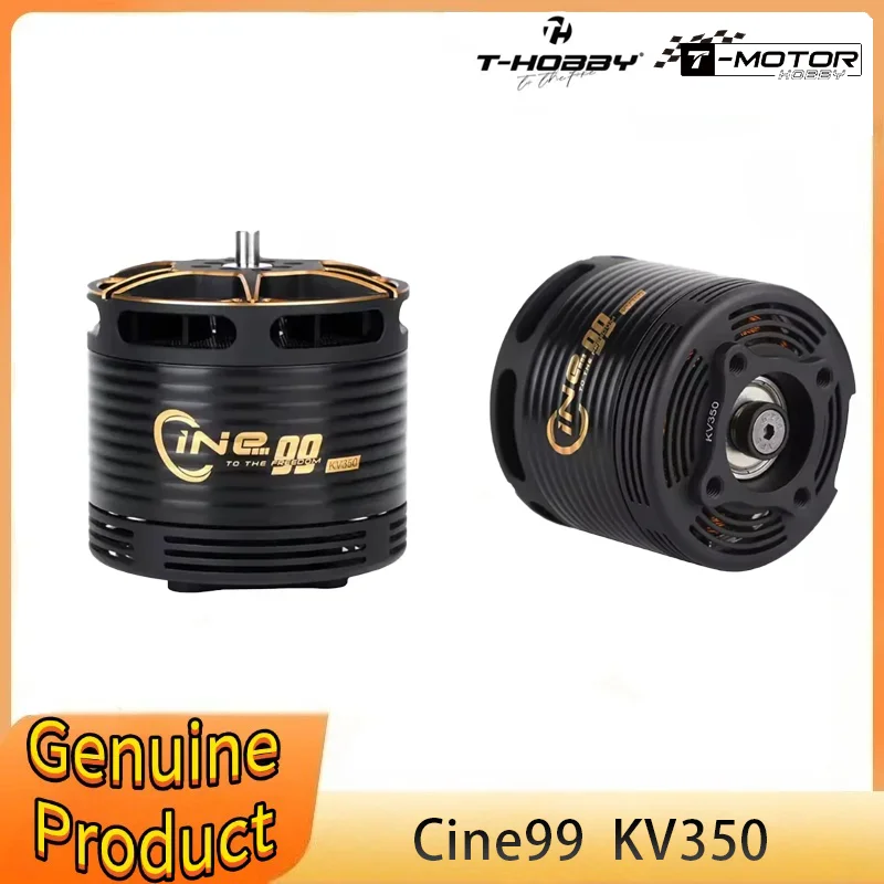 T-HOBBY T-MOTOR Cine99 350KV Motor 4mm Shaft Diameter for Sharp Turns High-Speed Tracking Dynamic Cinematic Shots