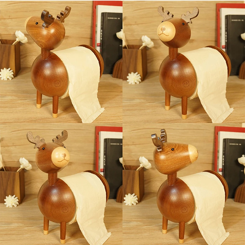 animal-paper-towel-holder-for-chirstmas-vintage-elk-decorative-tissue-towel-display-stand-for-kitchen-toilet-home-accessories
