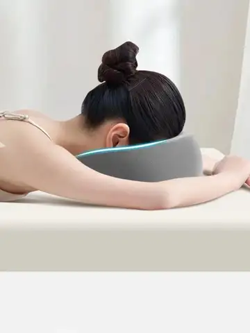 Face Down Pillow Prone Pillow for Prone Face Down Resting Comfort Memory Foam Ergonomics Home Massage Headrest for Beauty Salon