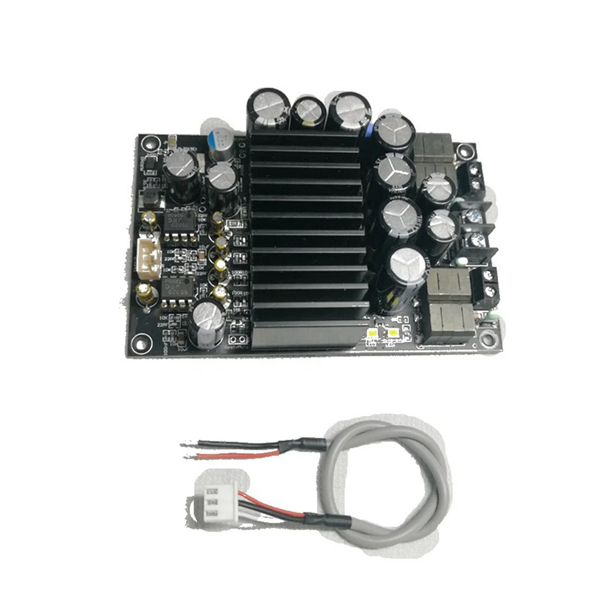 

DC 48V TPA3255 Digital 2.0 Channel 600W Audio Power Amplifier Board HIFI Stereo 300Wx2 Class D Amplifier