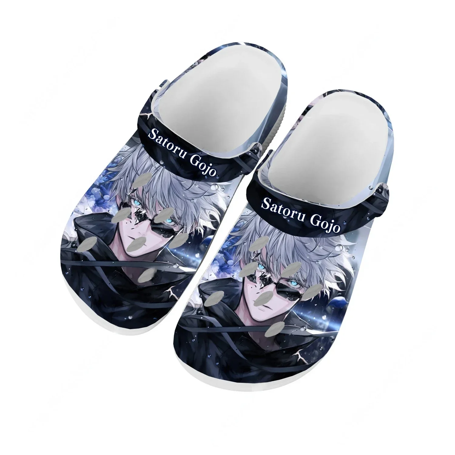 

Gojo Satoru Water Shoes Mens Womens Non-slip Fashion Home Garden Clogs Customizd Sandals Beach Breathable Hole Slippers