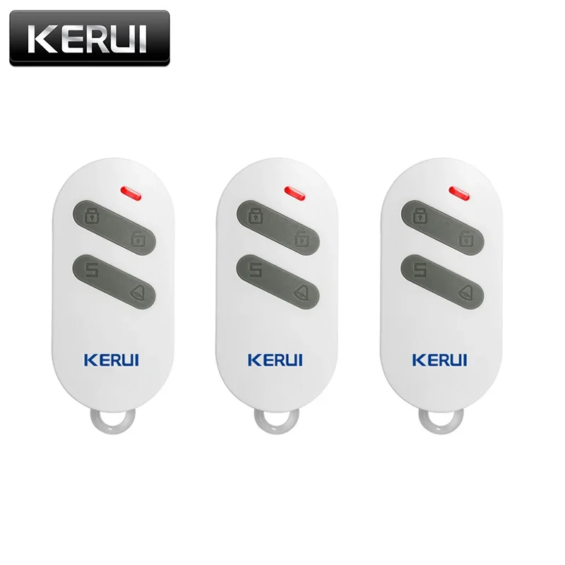 KERUI RC532 Wireless Portable Remote Control 4 Buttons for KERUI W181 W184 W204 Home Alarm System High-performance