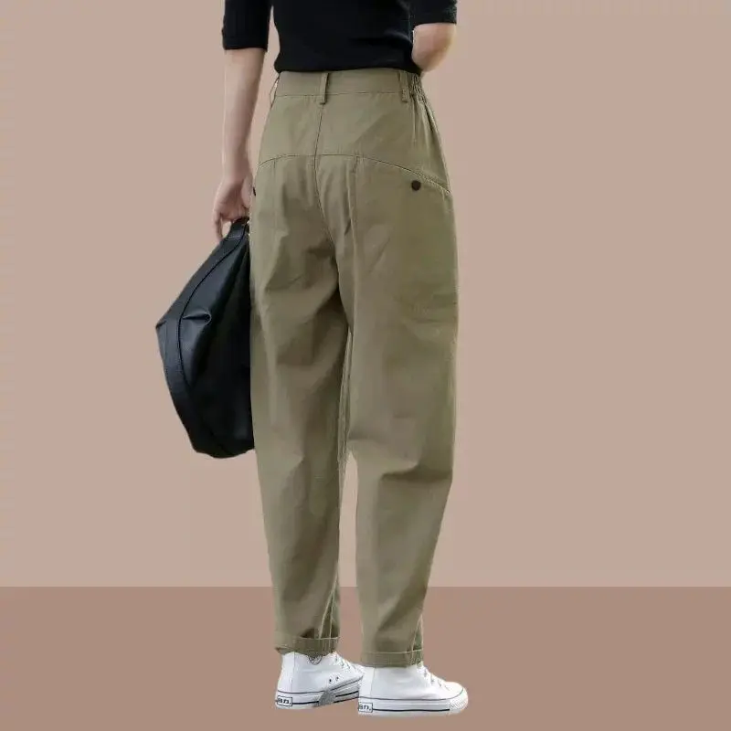 골프용품 Luxury Brand Golf Pants Women Golf Wear 2025 Spring New Casual Pants Fashion Korean Straight Pants Women Golf Clothing 신상바지