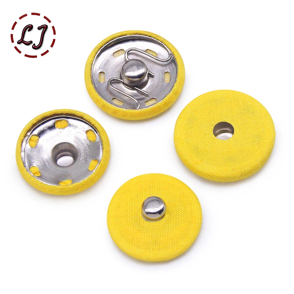 New Colorful 10sets Brass Metal Snap Cloth Fasteners Press Sewing Button For Overcoat Windcoat Garment Accessories DIY